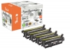 Multipack Peach, compatible avec  HP No. 654X, CF330X, CF331A, CF332A, CF333A