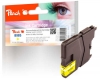 Peach Ink Cartridge yellow, compatible with  Brother LC-985y
