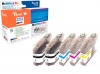 Multipack Plus Peach compatible avec  Brother LC-127XLVALBP