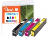 Peach Spar Pack Tintenpatronen kompatibel zu  HP No. 970, No. 971, CN621A, CN622A, CN623A, CN624A