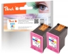 Peach Twin Pack Print-head color, compatible with  HP No. 301 c*2, CH562EE*2