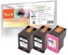 Peach Spar Pack Plus Druckköpfe kompatibel zu  HP No. 901XL, CC654AE*2, CC656AE