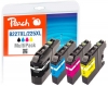 Peach Multi Pack with chip, compatible with  Brother LC-227XLVALBP