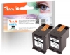 Peach Twin Pack Print-head black compatible with  HP No. 302XL bk*2, F6U68AE*2