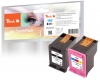 Peach Multi Pack compatible with  HP No. 62, N9J71AE