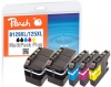 Peach Spar Pack Plus Tintenpatronen, kompatibel zu  Brother LC-129VALBP