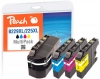 Peach Spar Pack Tintenpatronen kompatibel zu  Brother LC-229XLVALBP