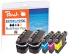Peach Spar Pack Plus Tintenpatronen, kompatibel zu  Brother LC-229XLVALBP