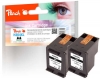 Peach Doppelpack Druckköpfe schwarz kompatibel zu  HP No. 304XL BK*2, N9K08AE*2