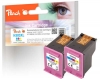 Peach Twin Pack Print-head color compatible with  HP No. 303XL C*2, T6N03AE*2