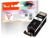 314453 - Cartucho de tinta negra de Peach compatible con PGI-525PGBK, 4529B001 Canon