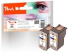 318789 - Peach Double Pack tête d'impression couleur, compatible avec CL-51C*2, 0618B001 Canon