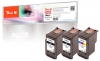 319173 - Peach Multi Pack Plus compatible with PG-540XLBK*2, CL-541XLC, 5222B005, 5226B004 Canon