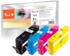 319279 - Peach Spar Pack Tintenpatronen kompatibel zu No. 655, CZ109AE, CZ110AE, CZ111AE, CZ112AE HP