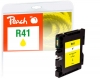 320186 - Cartuccia d'inchiostro Peach giallo compatibile con GC41Y, 405764 Ricoh