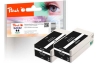 320453 - Peach Twin Pack cartouche d'encre noire, compatible avec SJIC22BK*2, C33S020601*2 Epson