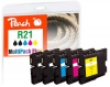 320561 - Peach kombinuotas paketas „Plus“, suderinamas su GC21, 405532, 405533, 405534, 405535 Ricoh