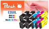 321281 - Peach Pack de 10, compatible avec No. 35XL, T3591*4, T3592*2, T3593*2, T3594*2 Epson