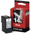 210613 - Original Tintenpatrone schwarz No. 14A, 18C2080E Lexmark