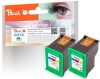 318804 - Peach Twin Pack testine di stampa colore, compatibile No. 351XL*2, CB338EE*2 HP