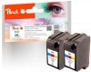 318813 - Peach Twin Pack testine di stampa colore, compatibile No. 41*2, 51641A*2 HP, Apple