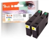318849 - Cartuccia d'inchiostro Peach giallo doppio pacchetto, compatibile con T7024 y*2, C13T70244010*2 Epson