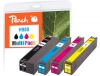 319106 - Peach Combi Pack Plus compatibile con No. 980, D8J07A, D8J08A, D8J09A, D8J10A HP
