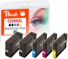 319393 - Peach Combi Pack con chip, capacità XL, compatibile con PGI-2500XL, 9254B004 Canon