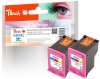 320042 - Peach Twin Pack testine di stampa colore compatibile con No. 304XL C*2, N9K07AE*2 HP