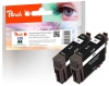 320113 - Peach Twin Pack Cartuccia d'inchiostro nero, compatibile con T2981, No. 29 bk*2, C13T29814010*2 Epson