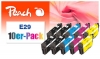 320205 - Peach pacchetto da 10 cartucce d'inchiostro compatibili con T2986, No. 29, C13T29864010 Epson