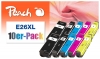 320705 - Peach pacchetto da 10 cartucce d'inchiostro, HY compatibili con No. 26XL, C13T26364010 Epson