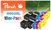 320856 - Peach pacchetto da 10 cartucce d'inchiostro compatibili con No. 903XL, T6M15AE*2, T6M03AE*2, T6M07AE*2, T6M11AE*2 HP