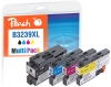 321015 - Peach Spar Pack Tintenpatronen kompatibel zu LC-3239XLVALP Brother