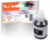 321017 - Bottiglia d'inchiostro Peach nero pigmento compatibile con GI-40PGBK, GI-50PGBK, 3385C001, 3386C001 Canon