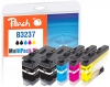 321186 - Peach Spar Pack Plus Tintenpatronen, kompatibel zu LC-3237 Brother