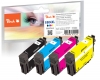 322036 - Peach Spar Pack Tintenpatronen XL kompatibel zu No. 604XL, T10H640 Epson